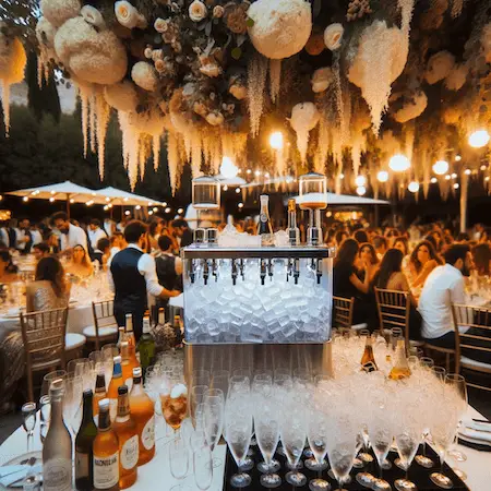 hielo para eventos masivos en Cancún