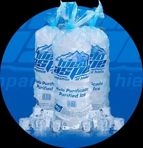 bolsa de hielos 20kg